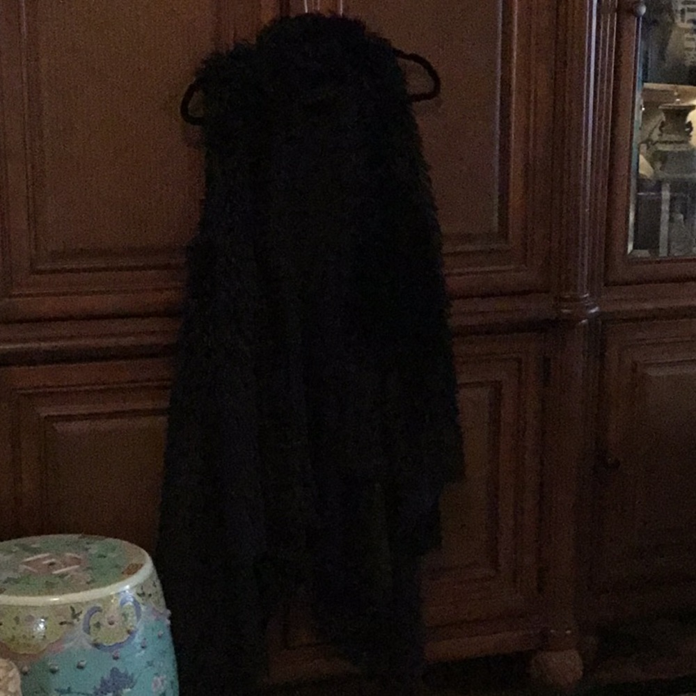 G Faux Fur Vest